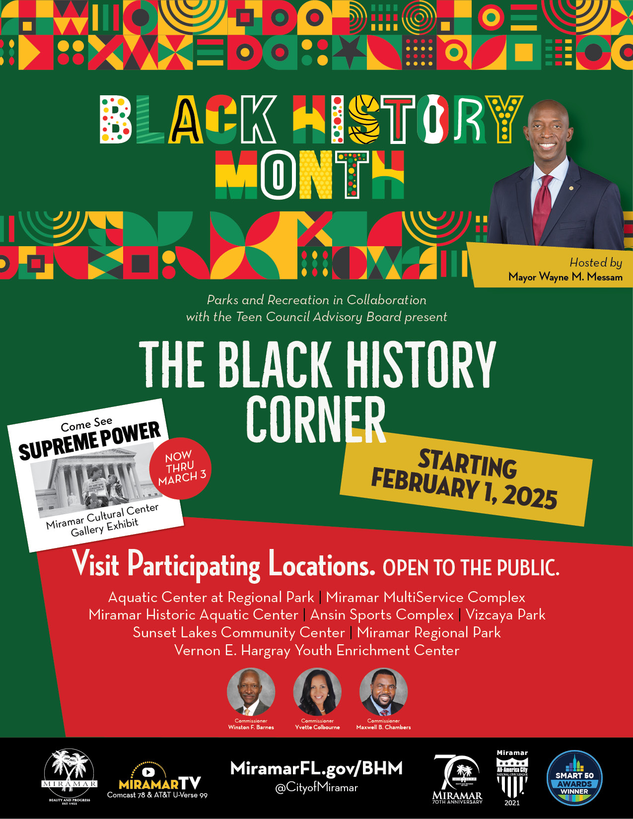 Black History Month Flyer 