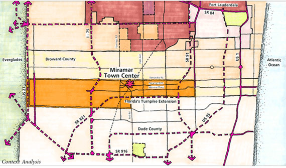 Town Center Map