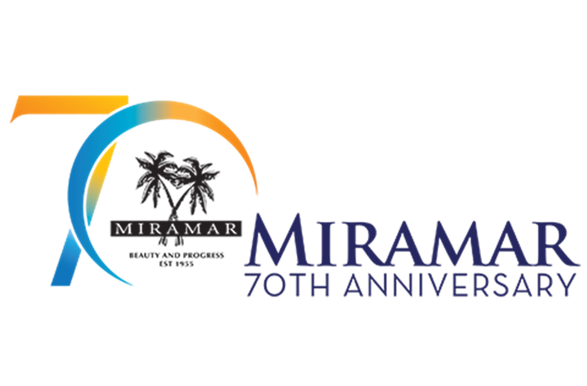 Image of City of Miramar 70th Anniversary Logo