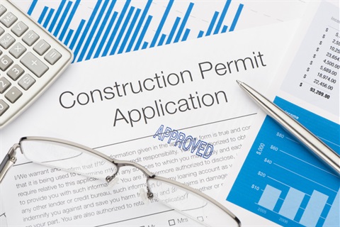 Graphic of Construction Permit Application