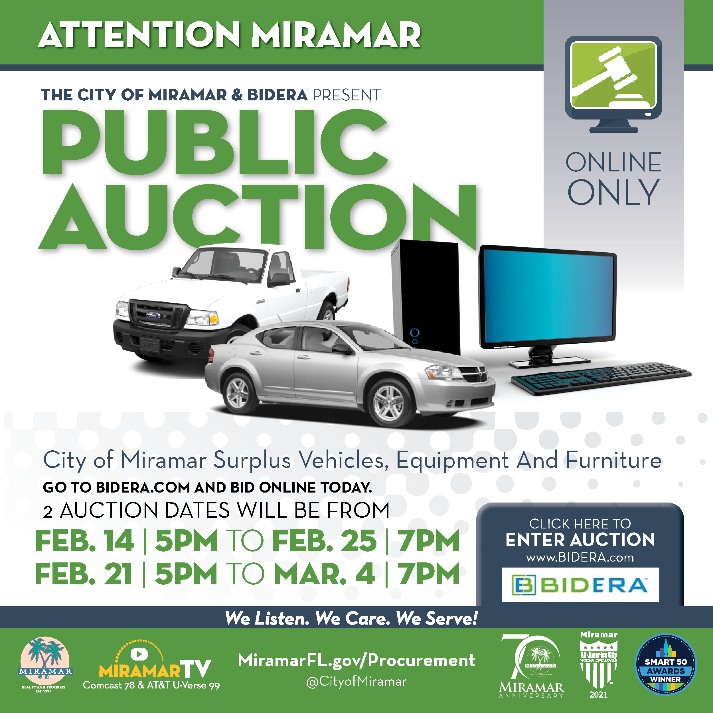 Public Auction Flyer Feb 14 to 25 and Feb 21 to March 4, 2025