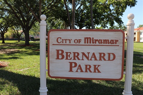 Bernard Park Signage