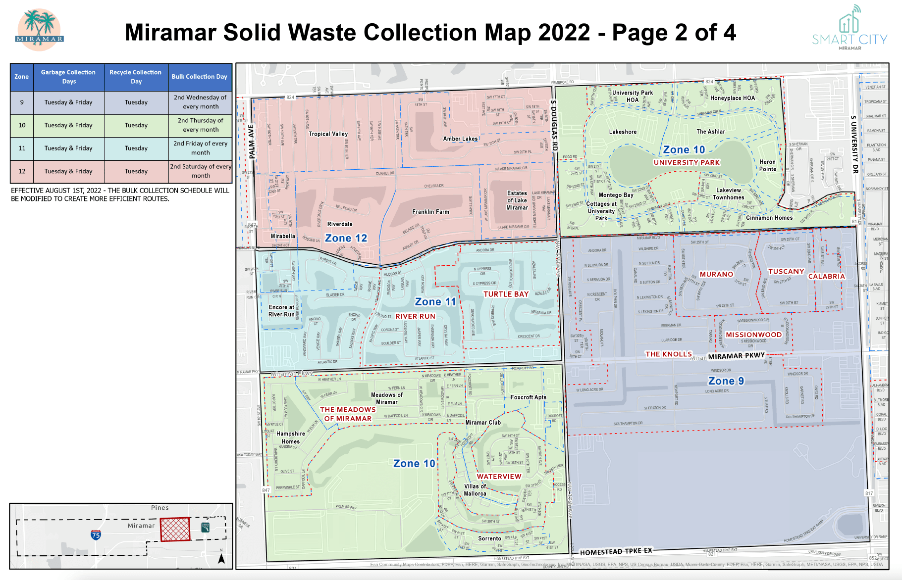 Miramar Solid Waste Collection Map 2022 - Page 2 of 4